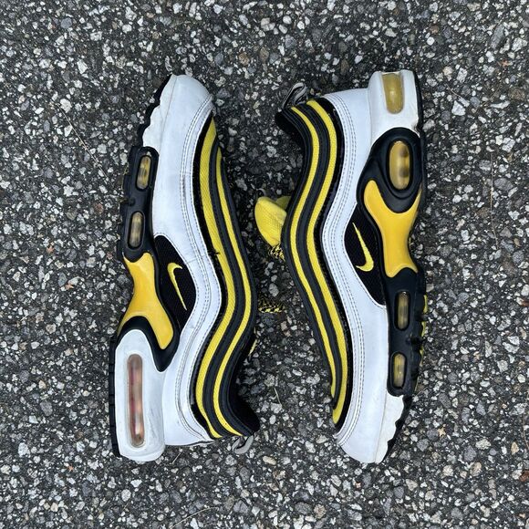 Nike Air Max Plus 97 Frequency Pack Mens Size 8.5 Yellow Black - Picture 4 of 12